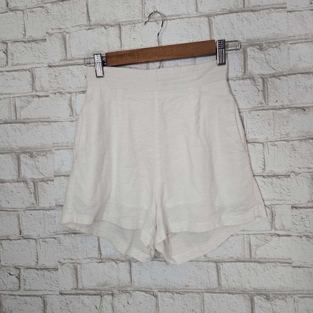 Polly brand white shorts
